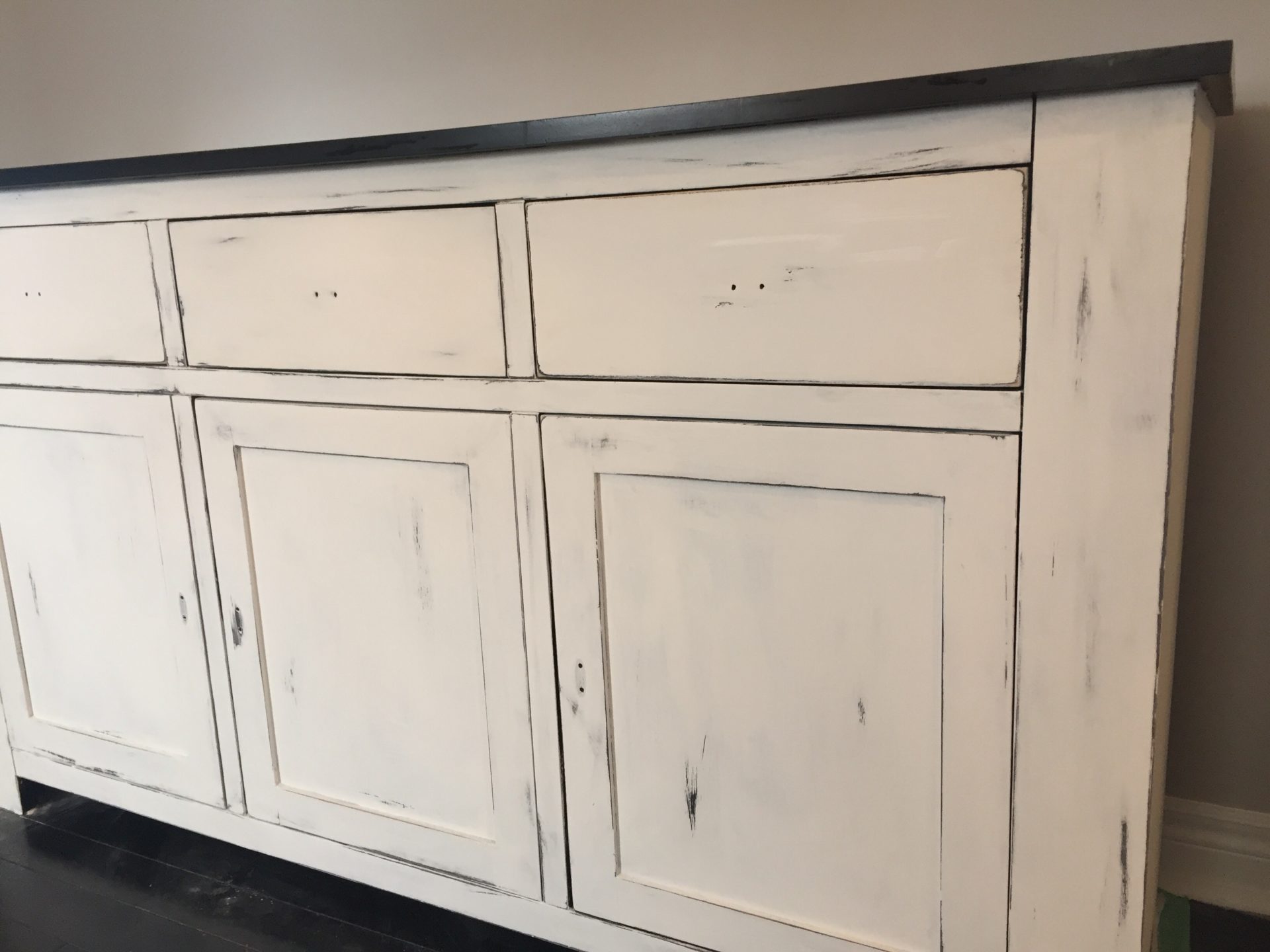 Annie Sloan Chalk Paint - Refinished Dining Room Buffet