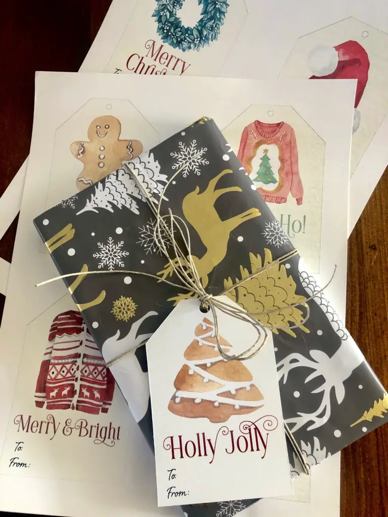 Christmas Gift Tags - Free Printable