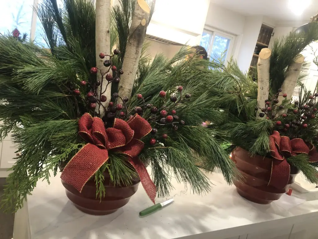 Christmas Planter