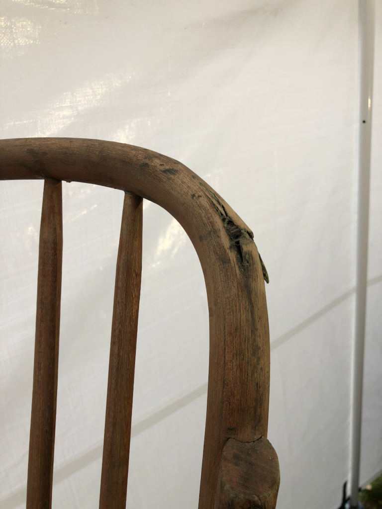 farmhouse chair rustic