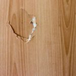 fix hole in hollow door