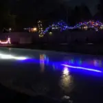 Backyard Skating Rink Lighting