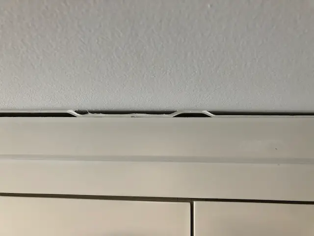 gaps in crown molding