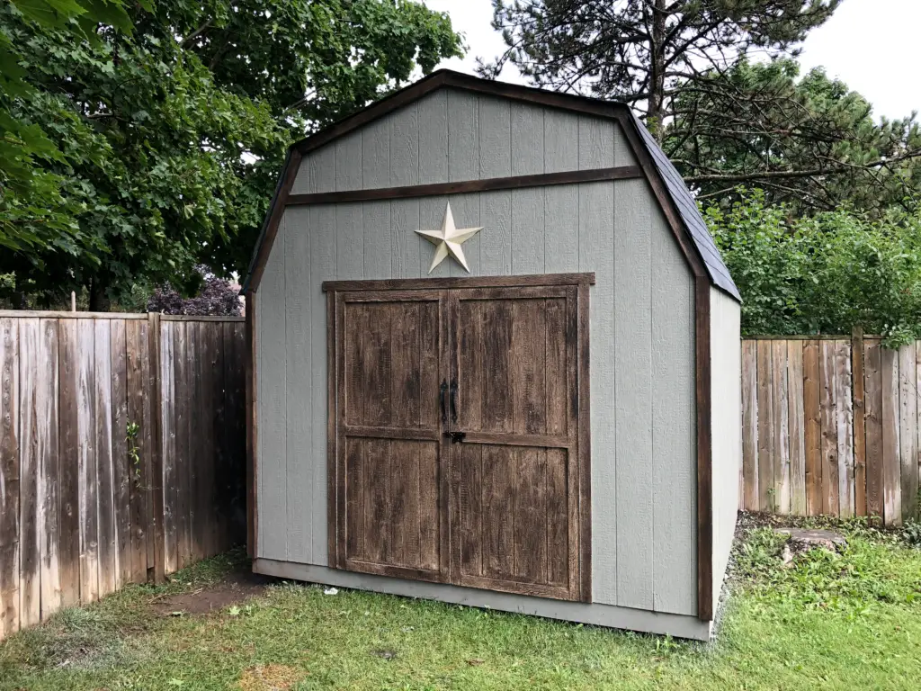 10 by 10 barn shed