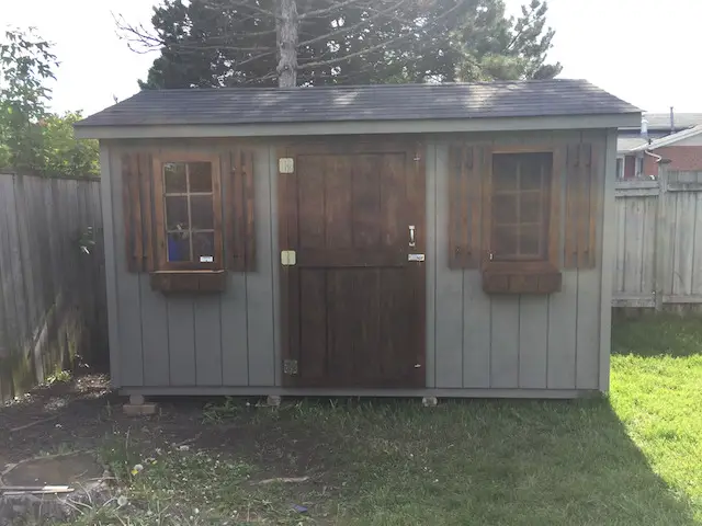 8x10 garden shed from Shedman