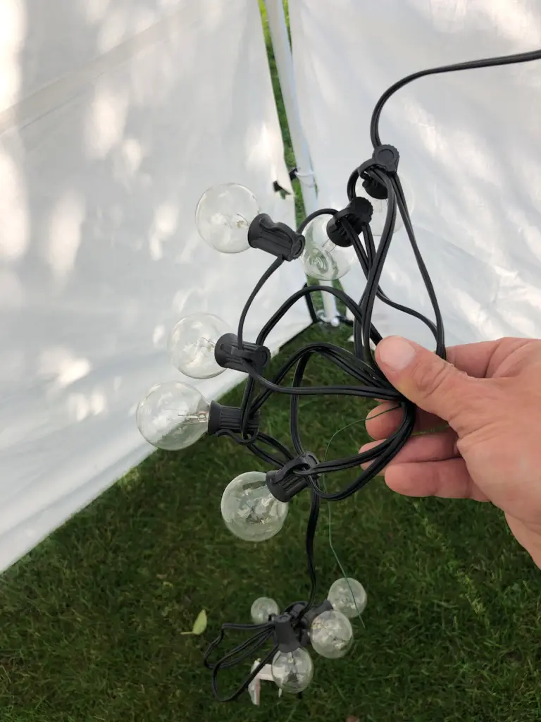 Plug in Lights for Outdoor Chandelier